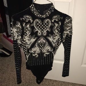Bedazzled Body Suit
